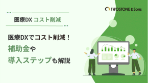 医療DXでコスト削減！補助金や導入ステップも解説のイメージ