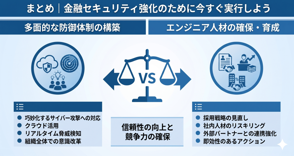 セキュリティ強化の必要性を表す金融DXのイメージ