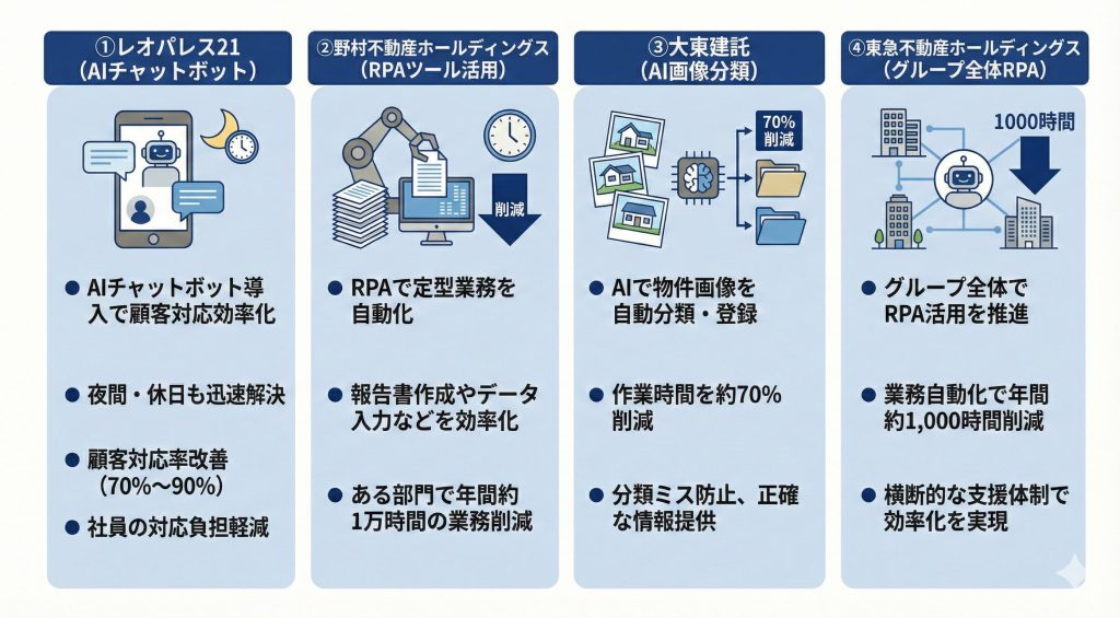 不動産DXの導入による成功事例