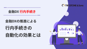 金融DXの推進による行内手続きの自動化の効果とはのイメージ
