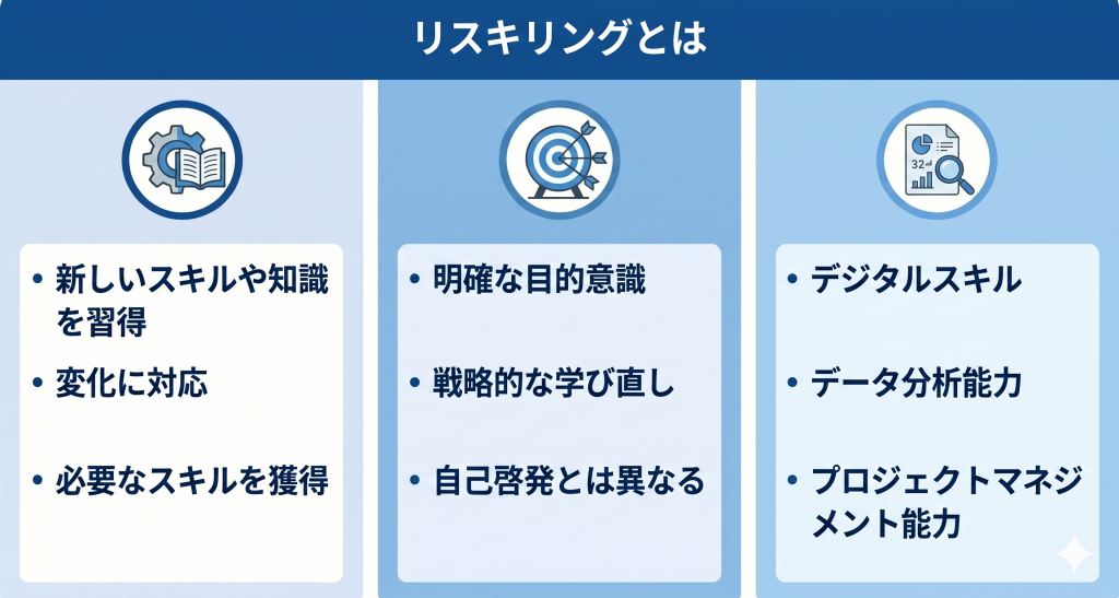 リスキリングのイメージ