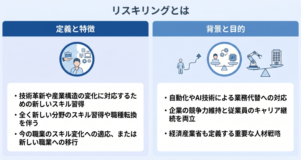 リスキリングのイメージ