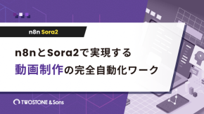 n8nとSora2で実現する動画制作の完全自動化ワークフローのイメージ
