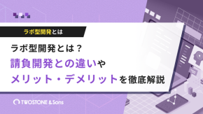 ラボ型開発とは？請負開発との違いやメリット・デメリットを徹底解説のイメージ