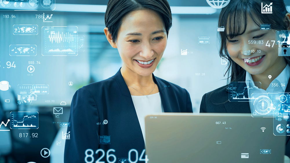 激変する事業環境への対応とバックオフィスの進化を表す総務DXのイメージ