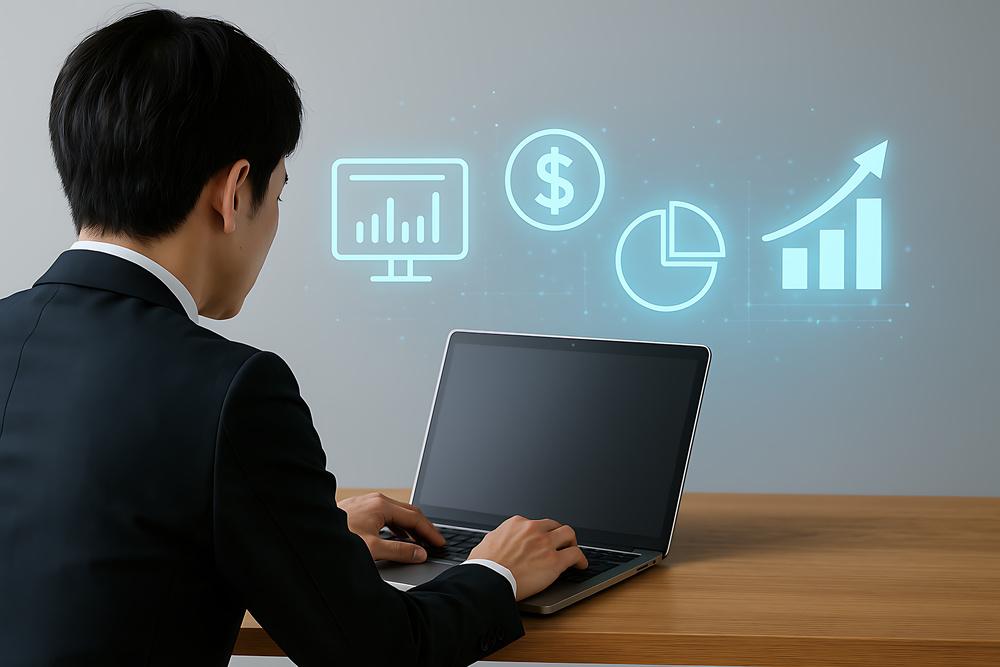 緻密な計画に基づき段階的なプロセスを踏むことで着実な成果を積み上げていく経理DX成功へのイメージ