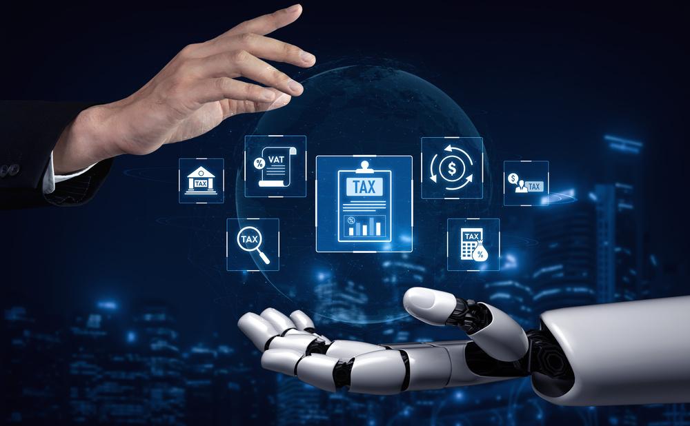 クラウド会計とAIツールの組み合わせにより入力から保管までの一連の業務フローを統一的に管理する経理DXのイメージ